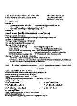 Đề cương học kỳ II môn Toán lớp 9
